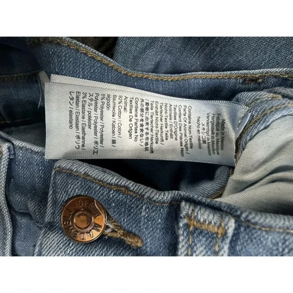 MADEWELL Jeans Women's 27 X 28 Denim Light Wash High-Rise Retro Flare - Picture 6 of 11